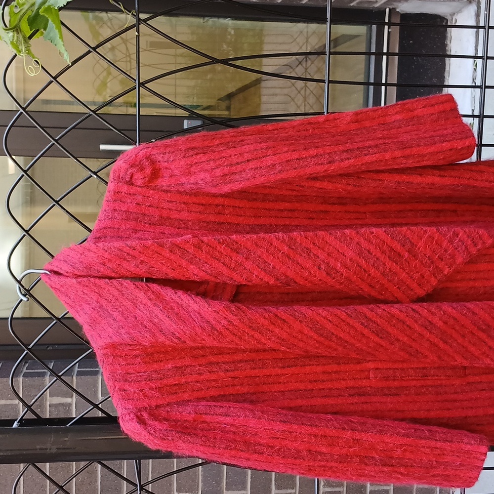 Womens Wool Trigère Coat